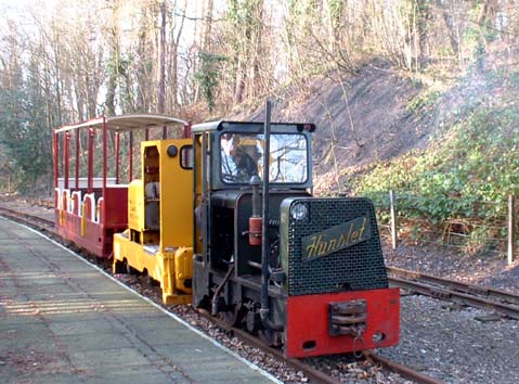 ALR coach No4 at Clay Cross on the morning of the move