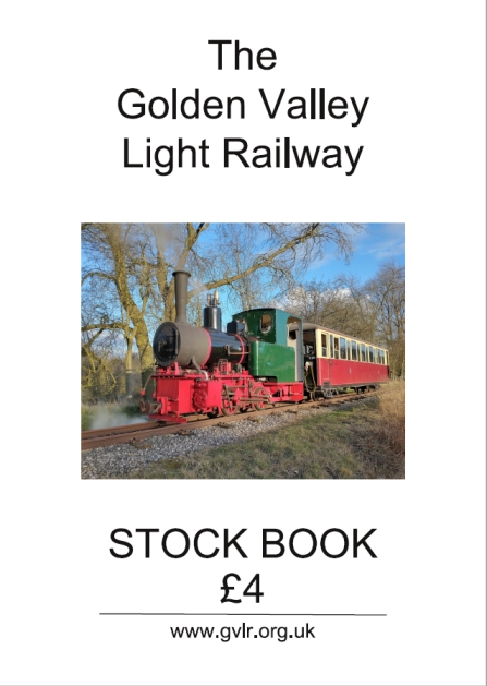 image: Front Cover of the GVLR Stockbook