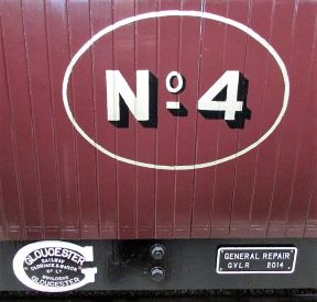 image: ALR Coach No 4 number, on coach side